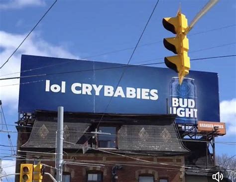 Fact Check: Bud Light did not erect a ‘lol CRYBABIES’ billboard